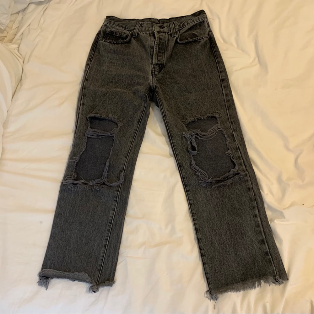 Carmar ripped jeans!